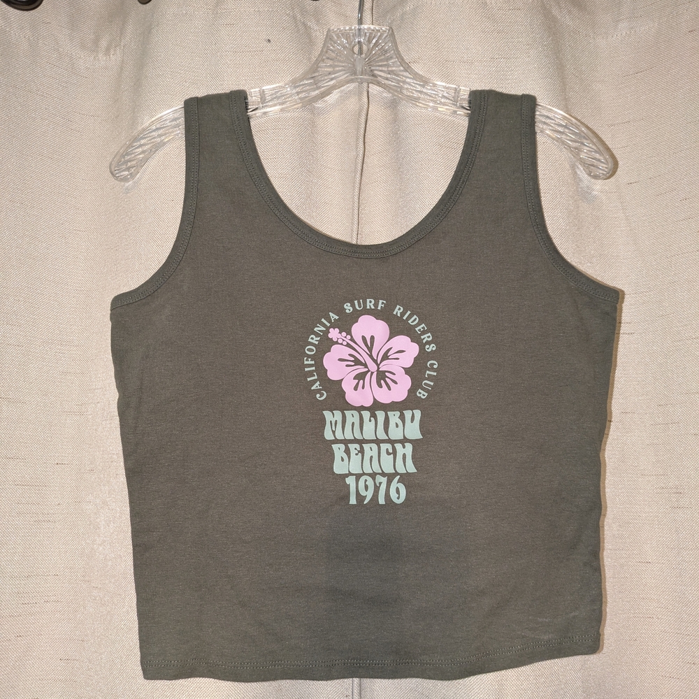 California Surf Riders Club Gray Tank Top
